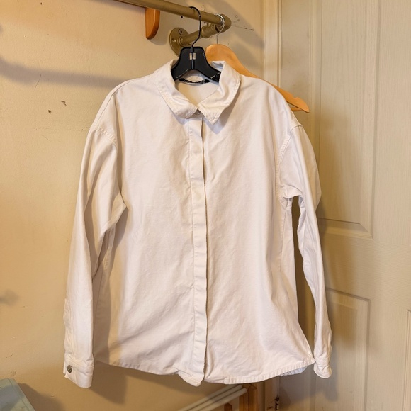 ZARA - 100% COTTON DENIM JACKET - XS - Picture 1 of 11